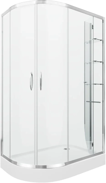 Душевой уголок Grossman Classic 120x80 см правый GR-9120R (детальная фотография), раздвижные
