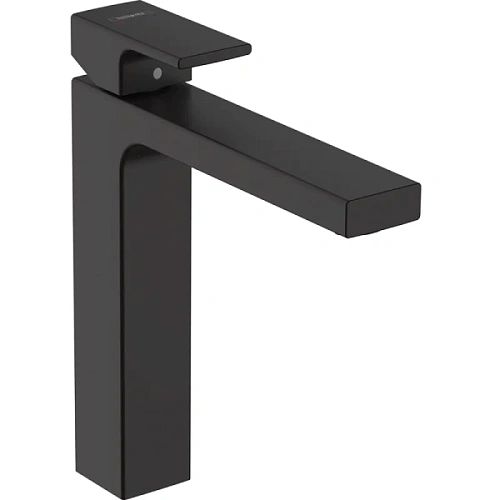 Смеситель для раковины Hansgrohe Vernis Shape черный матовый - фото 2