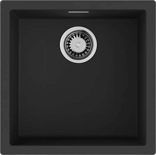 Мойка для кухни Omoikiri Yamakawa 45T-U/I-BL 45 см черная - фото 1