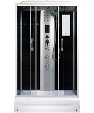 Душевая кабина River Sena 120х80 см тонированное стекло