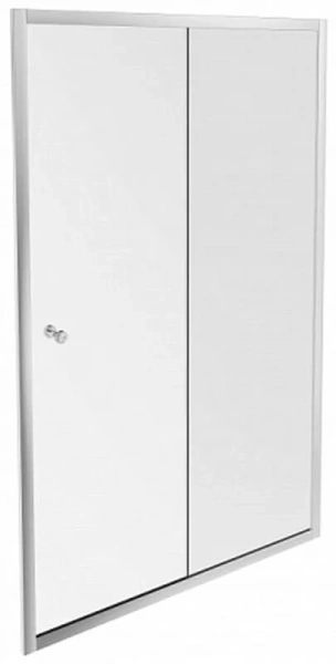 Душевая дверь реверсивная Jacob Delafon Serenity 140 см прозрачное стекло, профиль хром E14C140-GA (детальная фотография)