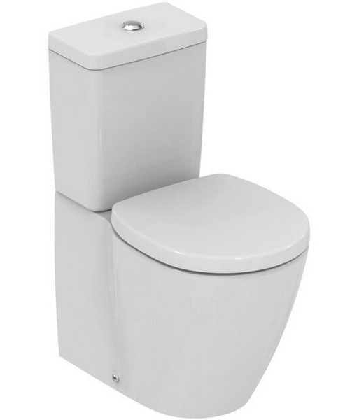 Унитаз компакт Ideal Standard Connect Space E1196 напольный (детальная фотография), напольные