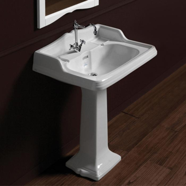 Раковина, цвет белый, Simas Arcade AR 834 BI (детальная фотография), в наличии