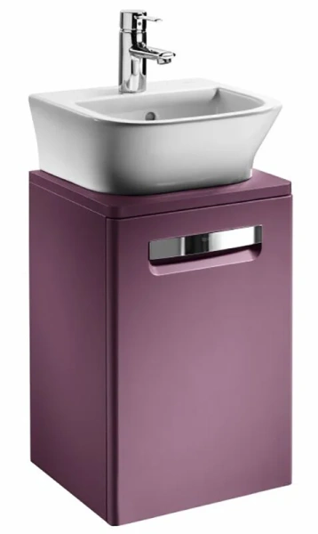 Тумба под раковину подвесная Roca The Gap 45 см фиолетовая ZRU9302743 (детальная фотография)