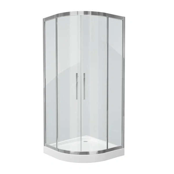 Душевой уголок Grossman Pragma 90х90 см серебро PR-90S (детальная фотография)