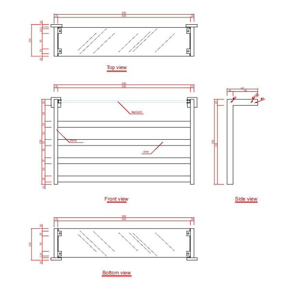 Схема (детальная фотография), настенные