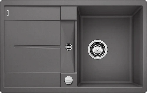 Мойка для кухни, цвет темная скала, Blanco Metra 45 S-F - фото 4