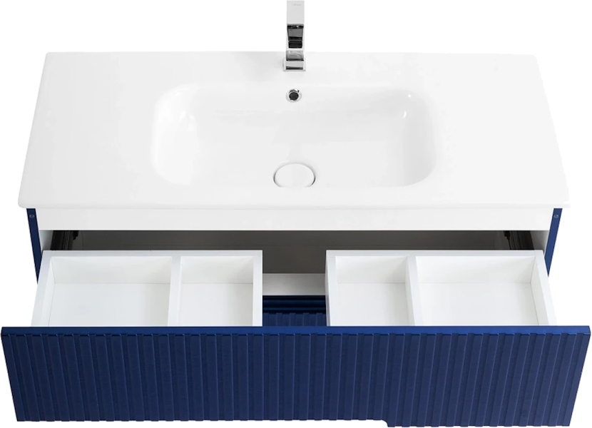 Тумба под раковину подвесная Cezares Duet 80 см sapfiro DUET-800-2C-SO-SPF-P (детальная фотография), недорогo, комплект (набор)