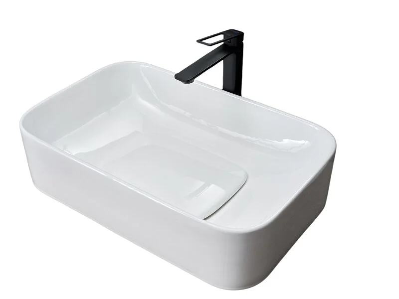 Раковина GID Geometrico N9598 61 см накладная 51230 (детальная фотография)