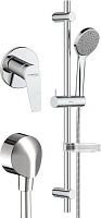 Шланговое подсоединение Hansgrohe FixFit хром