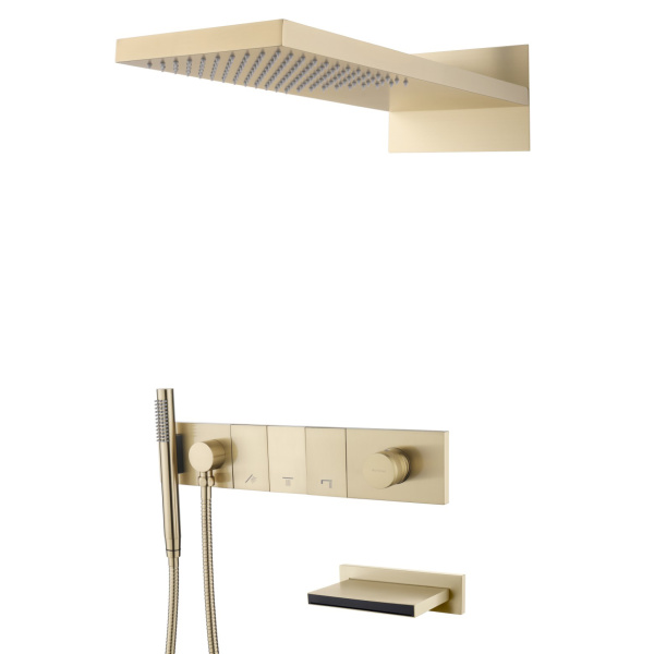 Душевой комплект Boheme Zodiac золото 132-2-G (детальная фотография)