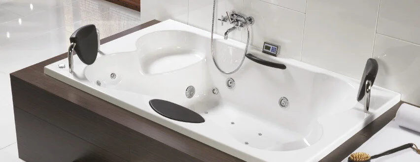 Ванна гидромассажная Riho Thermae Line BZ42 Claudia 190 х 120 см (детальная фотография), с гидромассажем