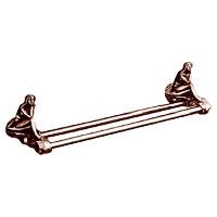Двойной полотенцедержатель, медь, Art&Max Juno
