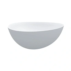 Ванна из искусственного камня Riho Ovideo 160х160 см белая