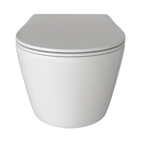 Унитаз подвесной Grossman белый GR-4459S (детальная фотография), без бачка, со скрытым бачком