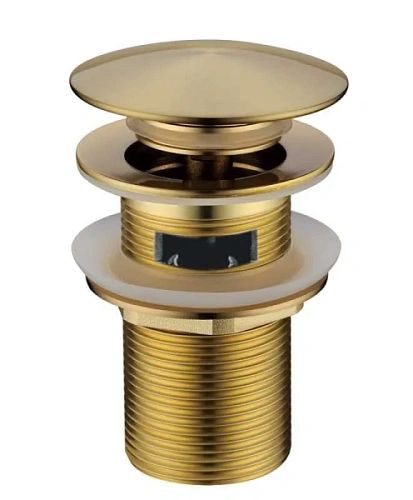 Донный клапан Boheme matt gold - фото 4