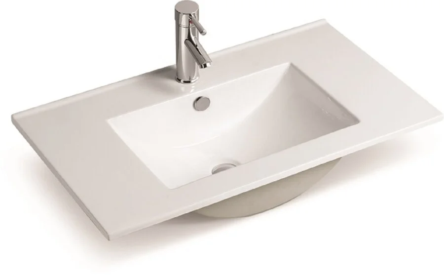 Раковина SantiLine 100 см керамическая SL-2102 (100) (детальная фотография)