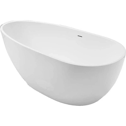 Ванна акриловая Grossman Fly 170x80 см отдельностоящая белая - фото 3