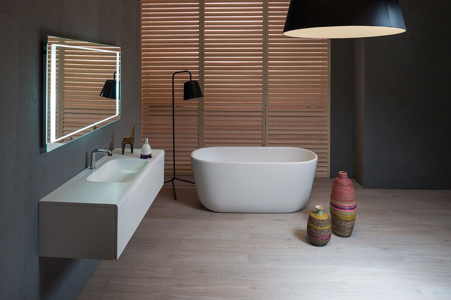 Ванна Balteco Azur 140 (детальная фотография), искусственный камень