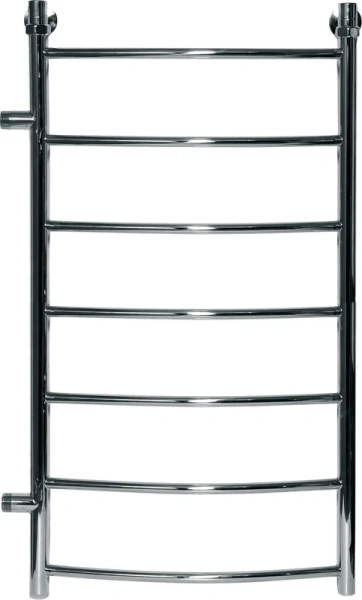 Полотенцесушитель водяной Ника Arc 100x50 см хром ЛД 100/50 бок 60 (детальная фотография)