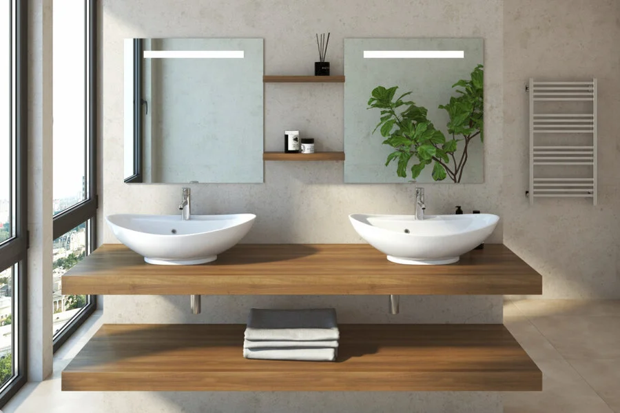 Раковина Kirovit Гамма 60 см белая Вн Крв68 (детальная фотография), накладные (на столешницу)