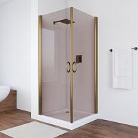 Душевой уголок профиль бронза стекло бронза Vegas-glass