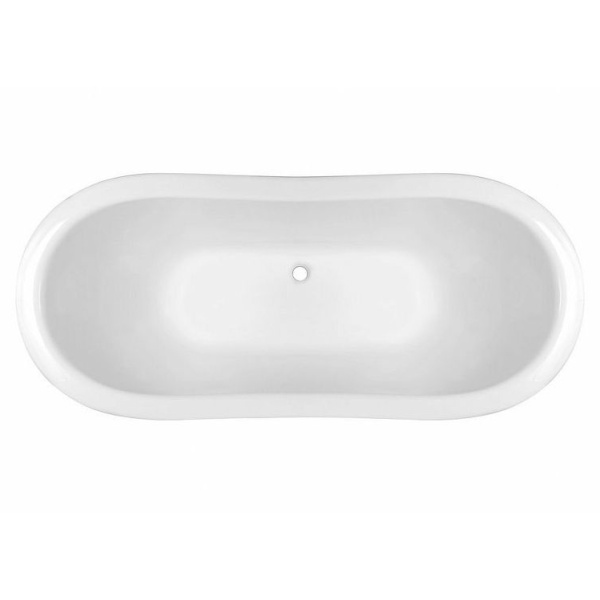 Ванна из литьевого мрамора Эстет Бостон 180х74 см белая матовая ФР-00014526 (детальная фотография), литьевой мрамор