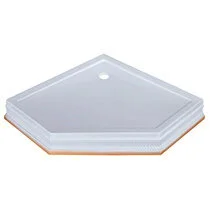 Душевой поддон Migliore 95х95 см декор бронза 24587 (детальная фотография)