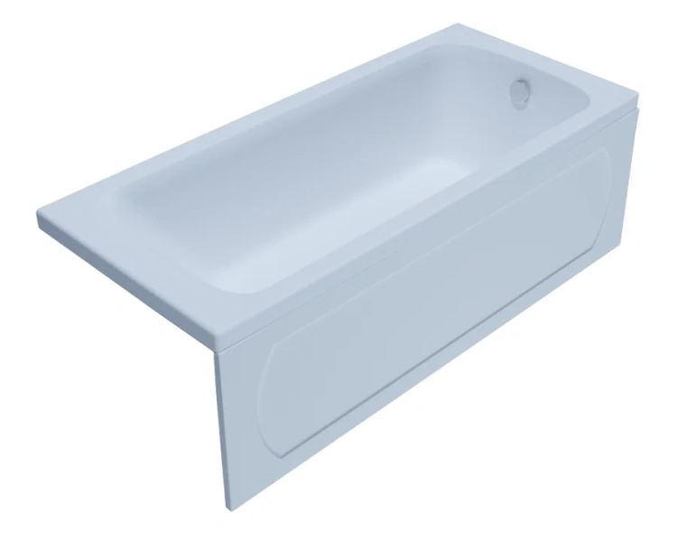 Ванна акриловая 1ACReal Gamma 120, 120 х 70 см, белая, BBA-GA127X0-00U Щ0000028714 (детальная фотография), нет в наличии