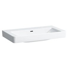 Раковина Laufen Pro S 85 см без отверстия для смесителя, с отверстием перелива