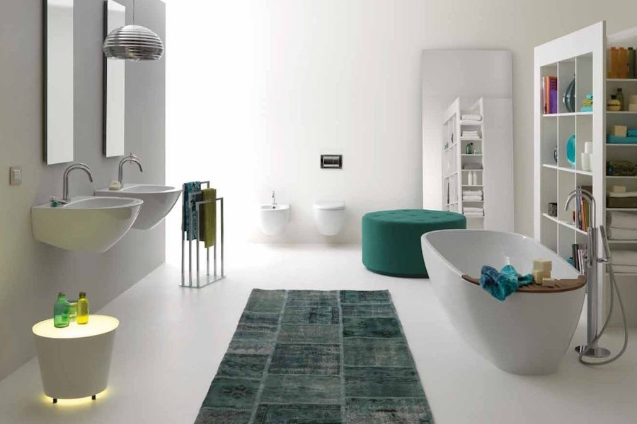 Ванна Kerasan Aquatech 170х80 3750 (детальная фотография), современныe, hi-tech