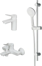 Душевой комплект Am.Pm X-Joy белый матовый