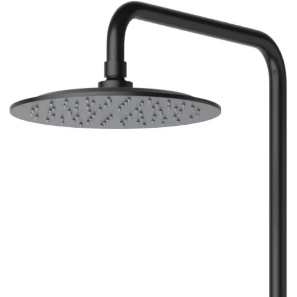 Душевая стойка Cezares Leaf черный матовый LEAF-CDA-25-L-NOP (детальная фотография), современные, hi-tech