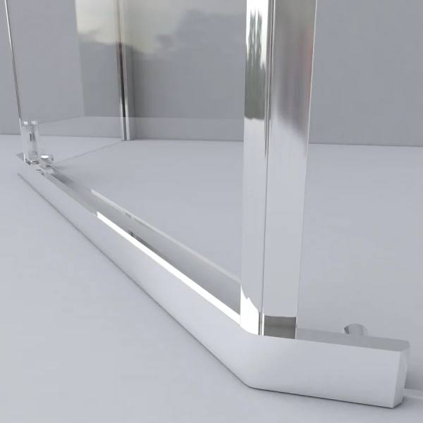 Душевой уголок Vincea Stresa 90x90 см хром VSP-1S900CL (детальная фотография), прозрачные