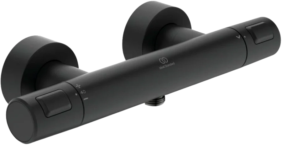 Смеситель для душа Ideal Standard Ceratherm T25 черный матовый A7201XG (детальная фотография)