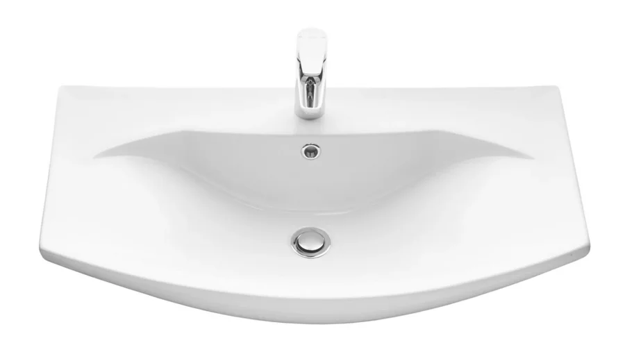 Раковина мебельная Акватон Смайл 80 см белая 1WH207783 (детальная фотография) index_1