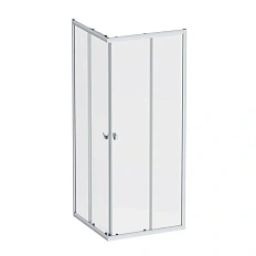 Душевой уголок Am.Pm Sunny 80x80 см хром матовый