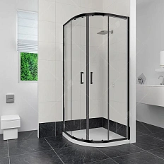 Душевой уголок RGW Classic CL-53B 90х90 см профиль черный