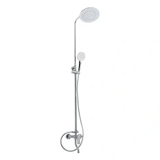 Душевая стойка BelBagno Aurora со смесителем и изливом