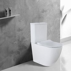 Унитаз компакт Azario Grado безободковый