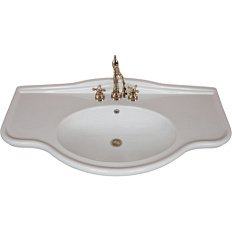 Раковина, керамика, 3 отверстия для смесителя, La Beaute Sabrina