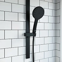 Душевой гарнитур IDDIS Slide черный матовый