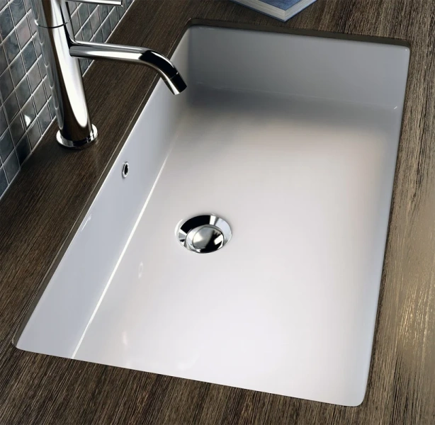 Раковина Kerasan Lavabi Arredo 75 см встраиваемая 022501 (детальная фотография), современные, hi-tech