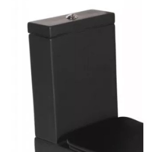 Бачок для унитаза Kerasan Tribeca черный матовый 378131 (детальная фотография)