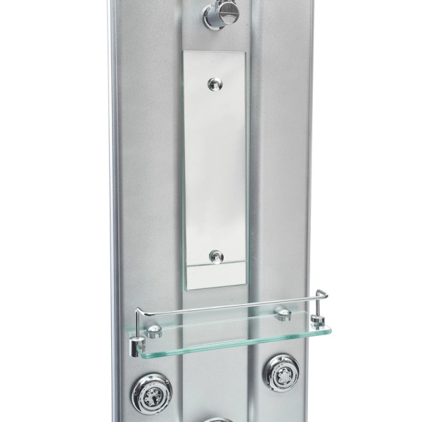 Душевая панель River 01 хром RIVER 01 (детальная фотография), настенные, угловые