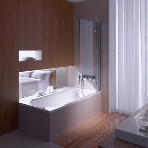 Ванна стальная Bette Ocean 8856-000 180х80 см с шумоизоляцией (детальная фотография), прямоугольные