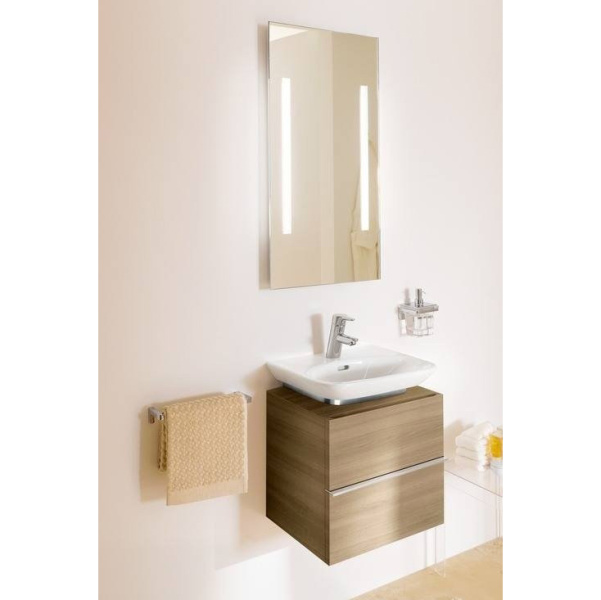 Раковина Laufen Palace New 8.1570.1 (детальная фотография), подвесные, на полупьедестал, пристенные