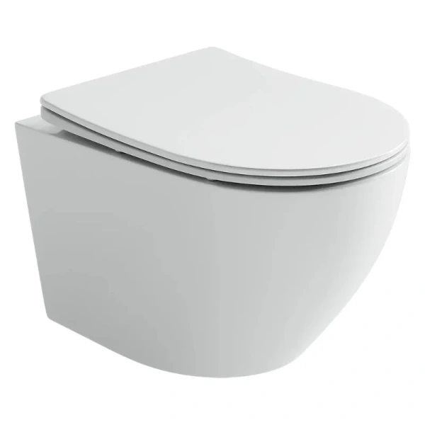 Унитаз подвесной Ceramica Nova Uno белый CN11001 (детальная фотография)