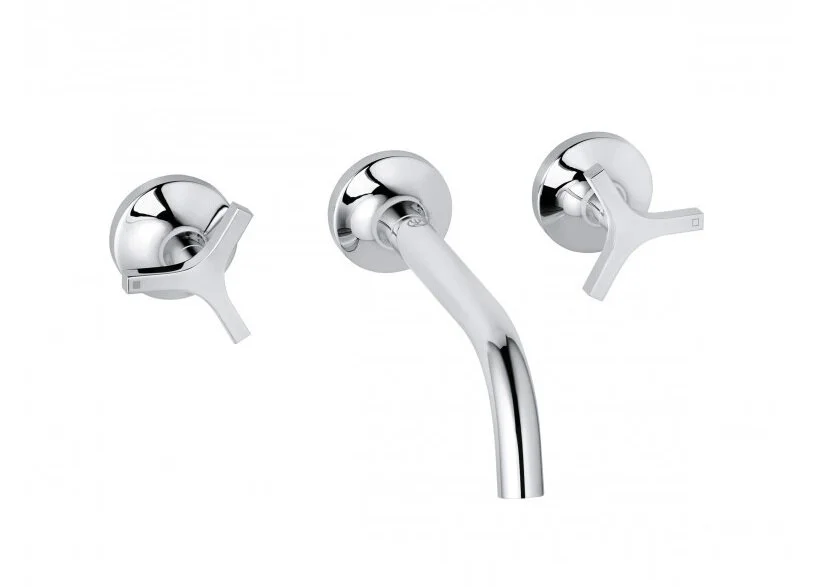 Смеситель для раковины Kludi Nova Fonte настенный 201440539 (детальная фотография)