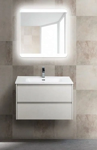 Тумба под раковину подвесная BelBagno Kraft 70 см bianco opaco - фото 1